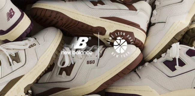 Coming Soon To Laced: New Aimé Leon Dore x New Balance 550 Colours